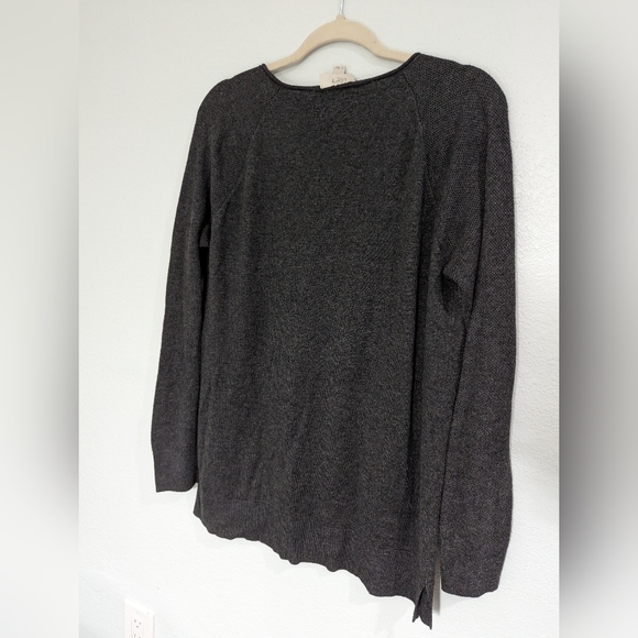 LOFT Size large black long sleeved shirt - Picture 2 of 10